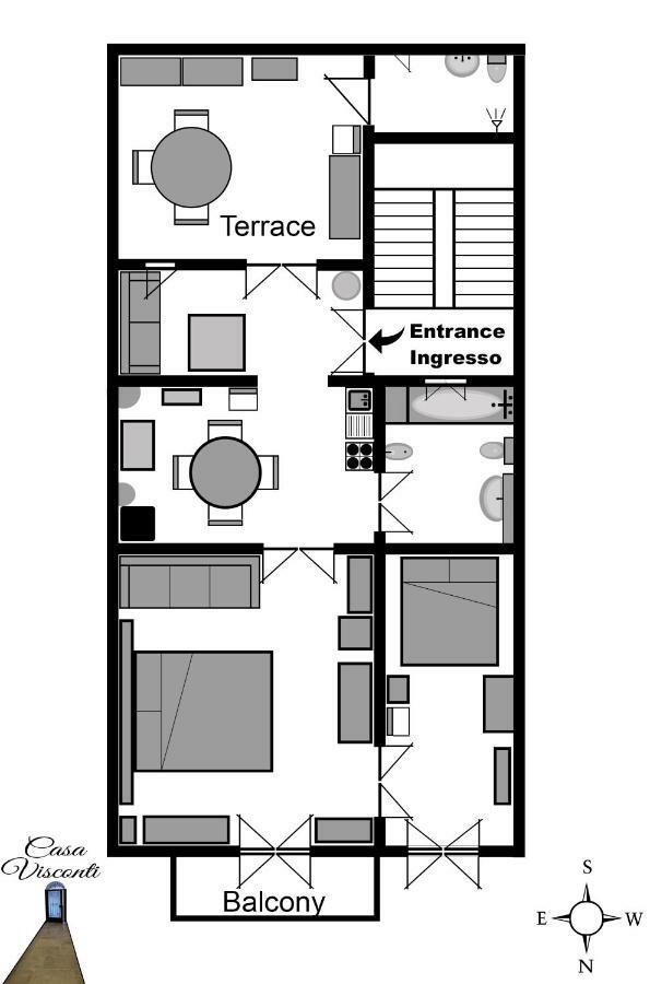 Casa Visconti Apartment บารี ภายนอก รูปภาพ